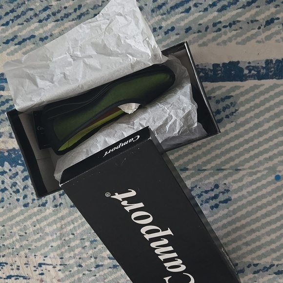 Camport Black Mesh Women's Slip-On Shoes 5 - Picture 3 of 4